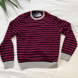 Land’s End Fine Gauge Cashmere Stripe Sweater